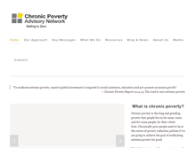 Tablet Screenshot of chronicpovertynetwork.org